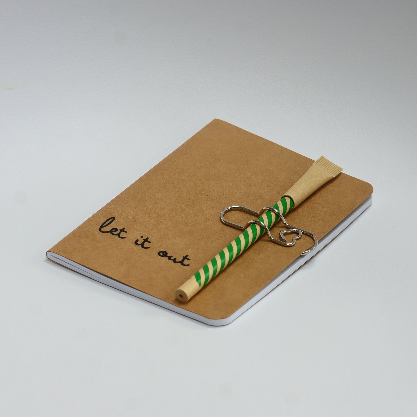 Notebook with Pen & Clip