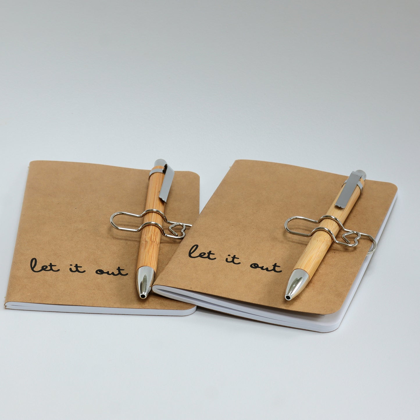 Notebook with Pen & Clip